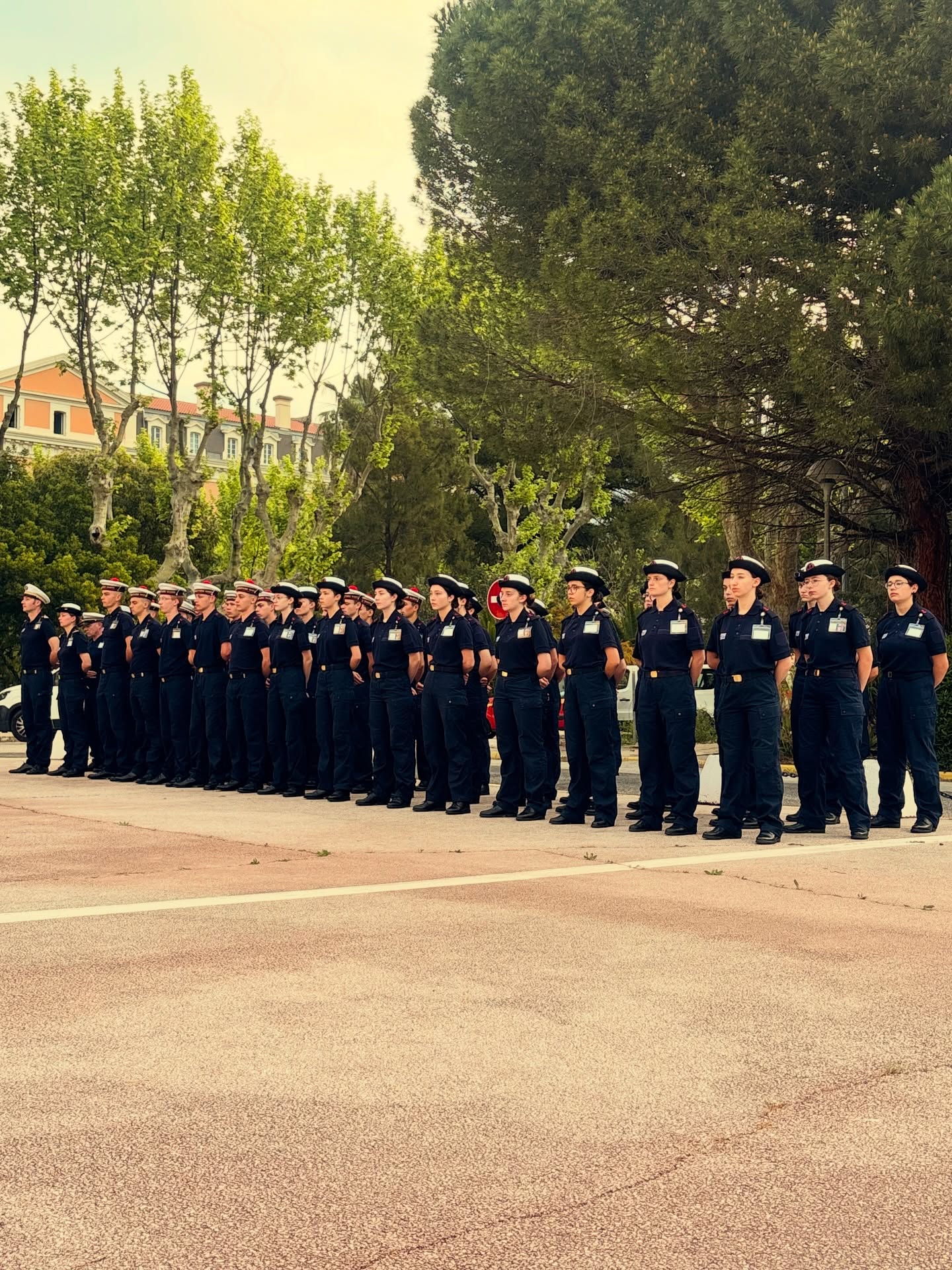 Stagiaires de la PMM Amiral Aube de Troyes