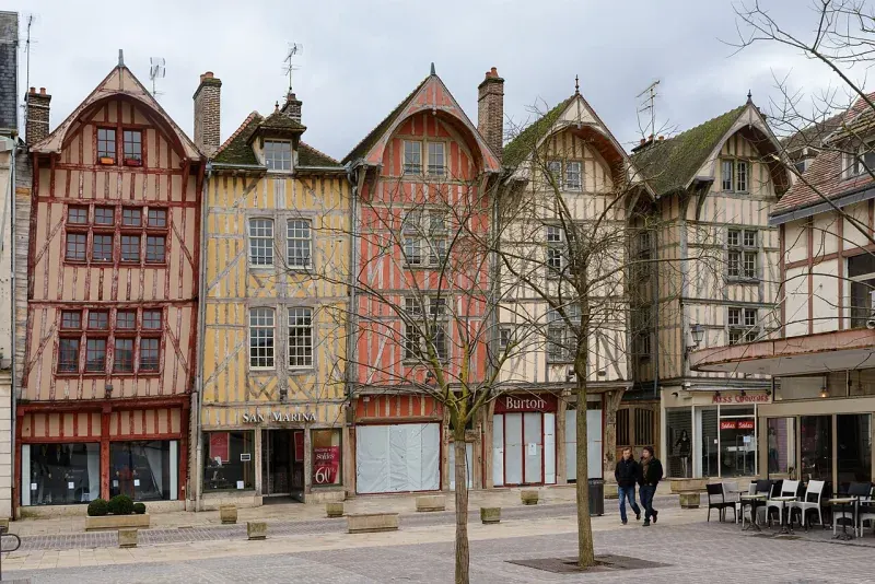 Centre-ville de Troyes, illustration